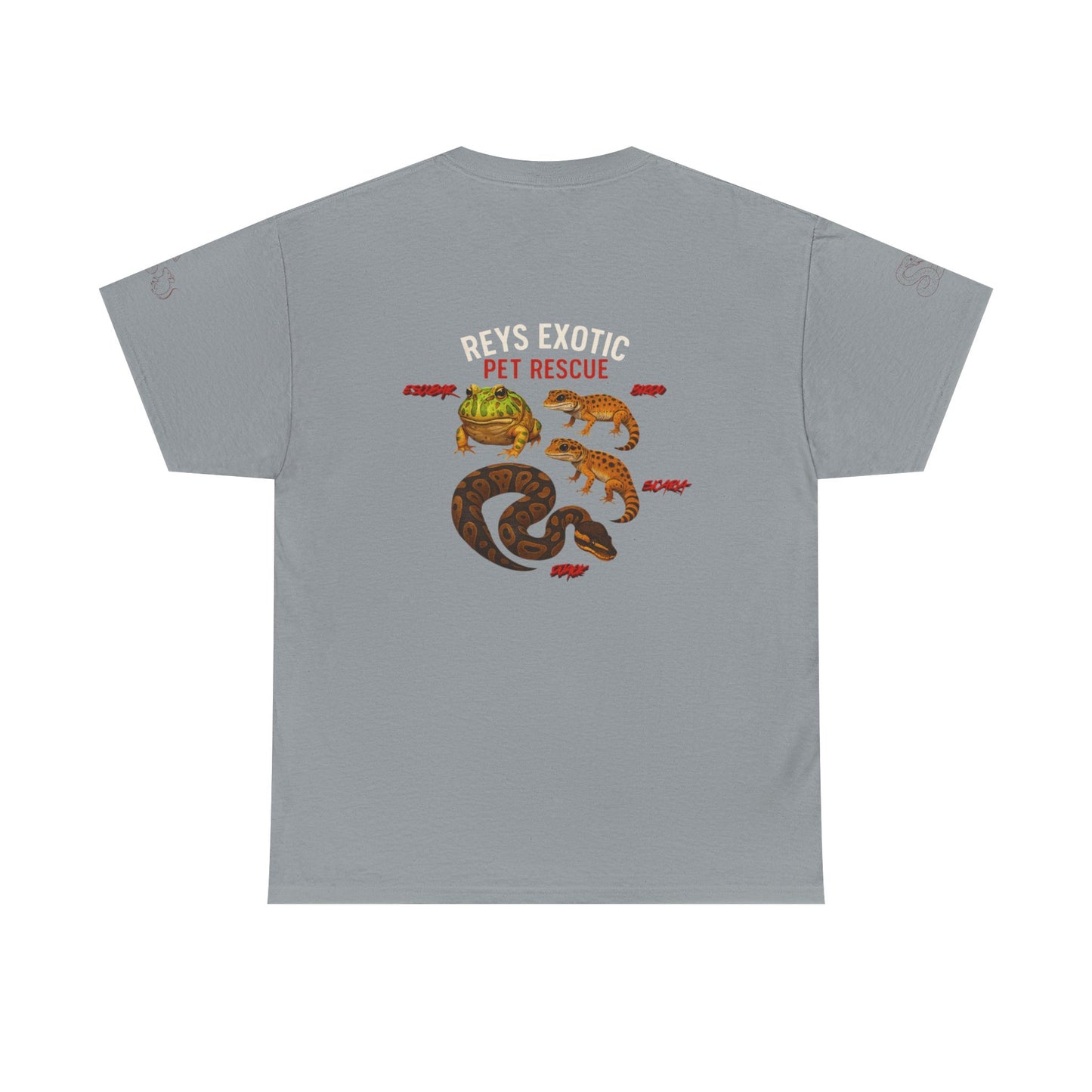 REPR Heavy Cotton Tee (Red Logo)