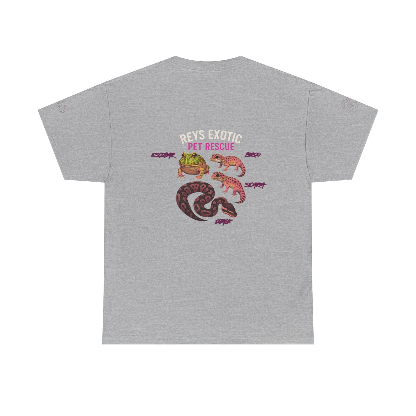 REPR Heavy Cotton Tee (Pink Logo)