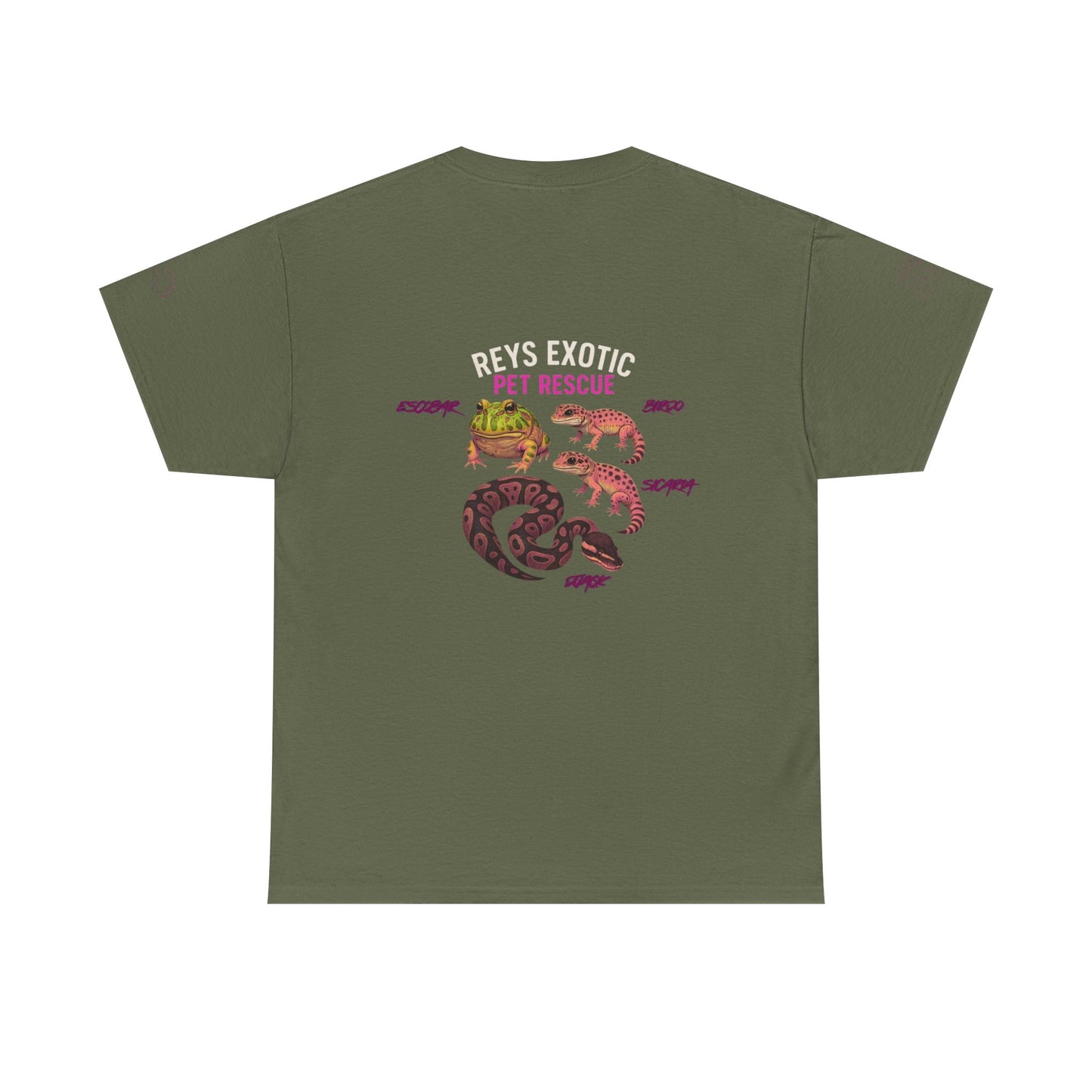 REPR Heavy Cotton Tee (Pink Logo)