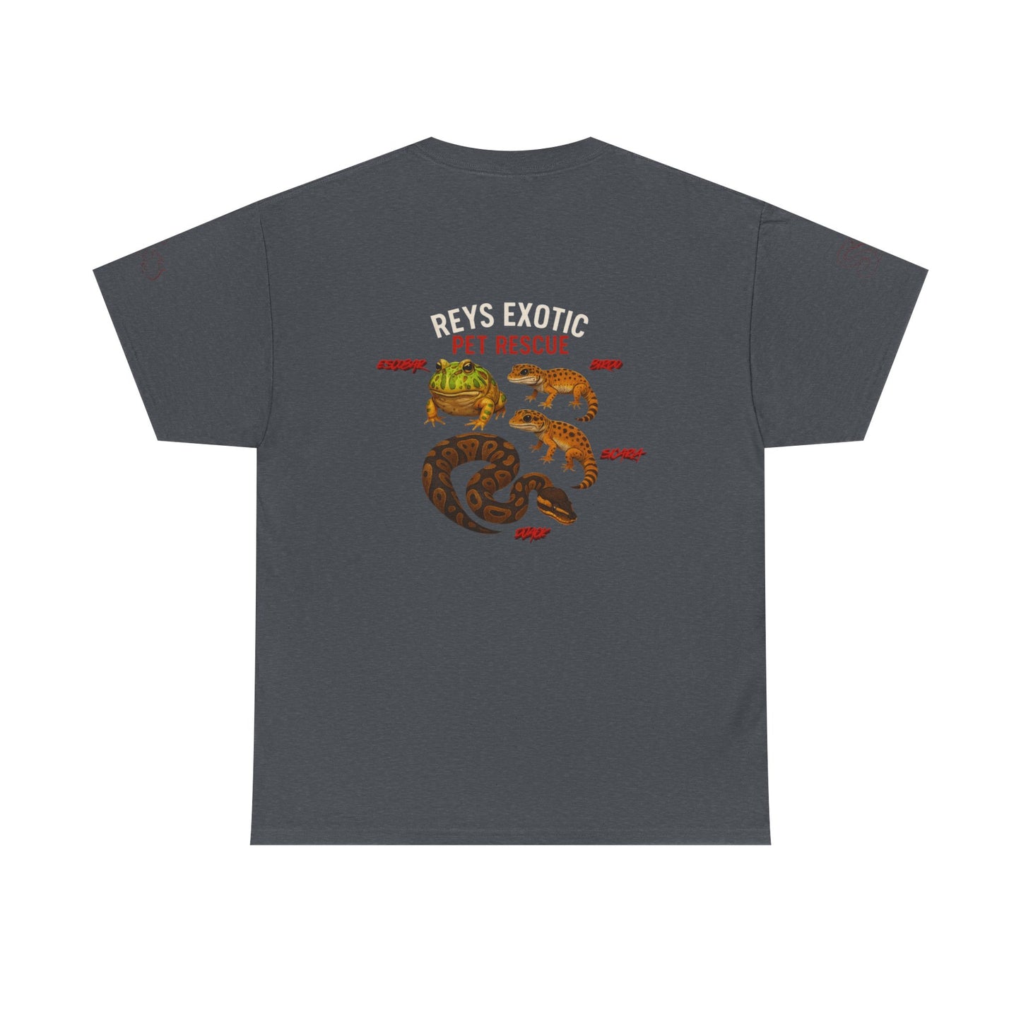 REPR Heavy Cotton Tee (Red Logo)