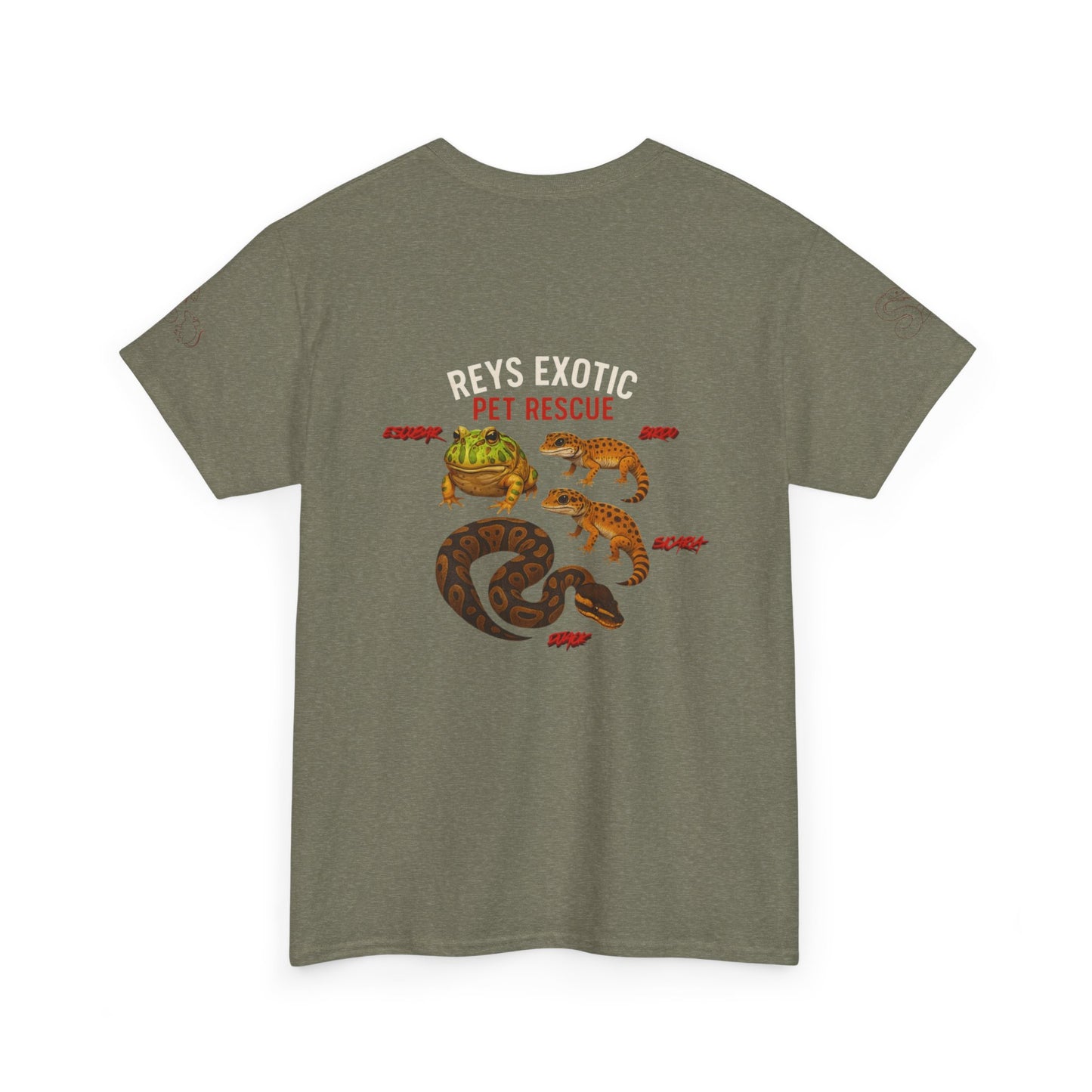 REPR Heavy Cotton Tee (Red Logo)