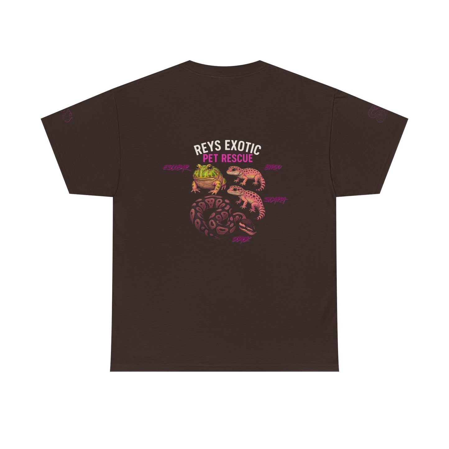 REPR Heavy Cotton Tee (Pink Logo)