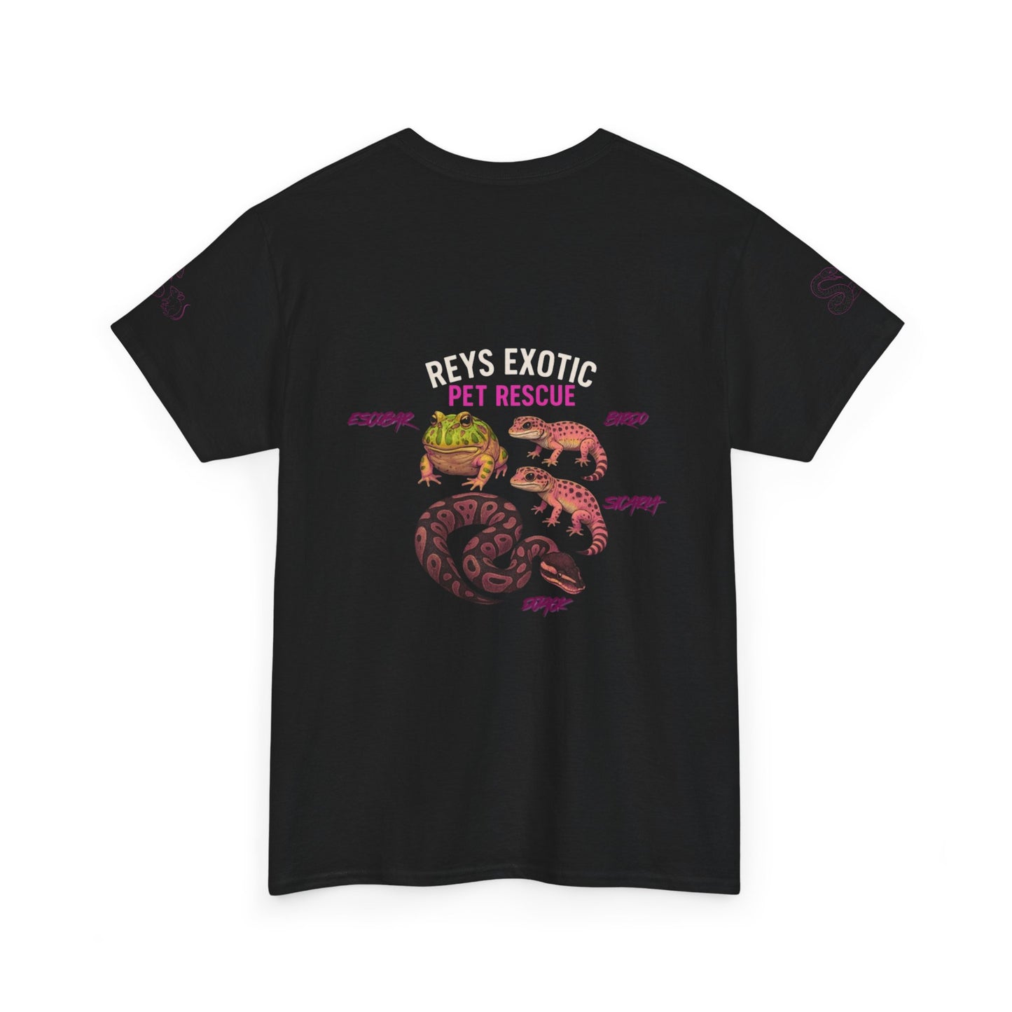REPR Heavy Cotton Tee (Pink Logo)