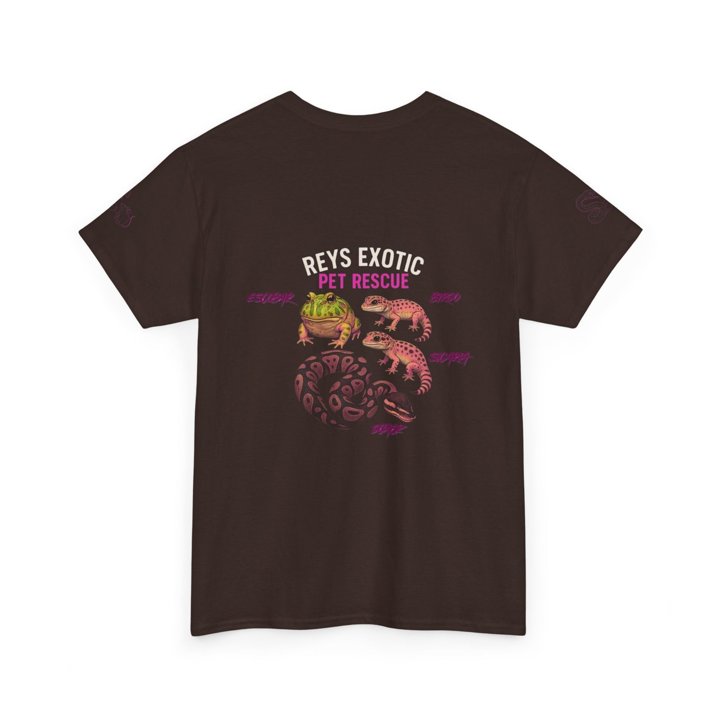 REPR Heavy Cotton Tee (Pink Logo)