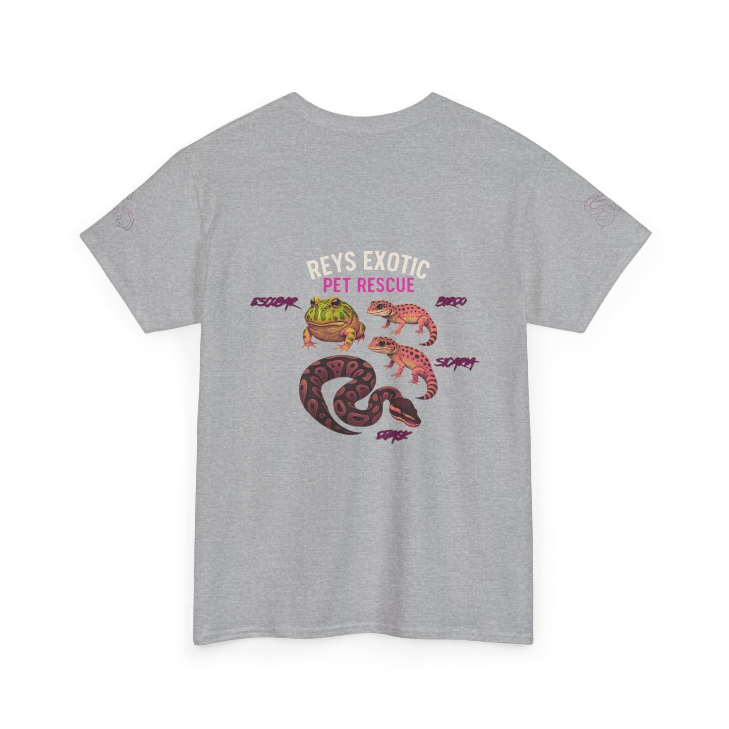 REPR Heavy Cotton Tee (Pink Logo)