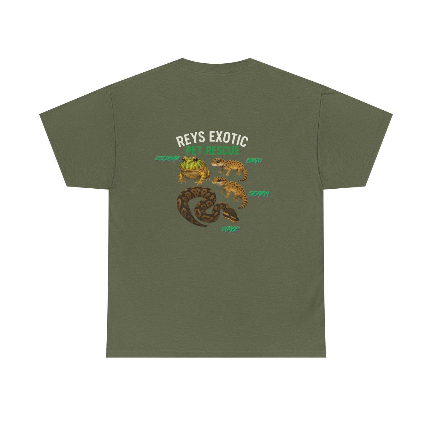 REPR Heavy Cotton Tee (Green Logo)