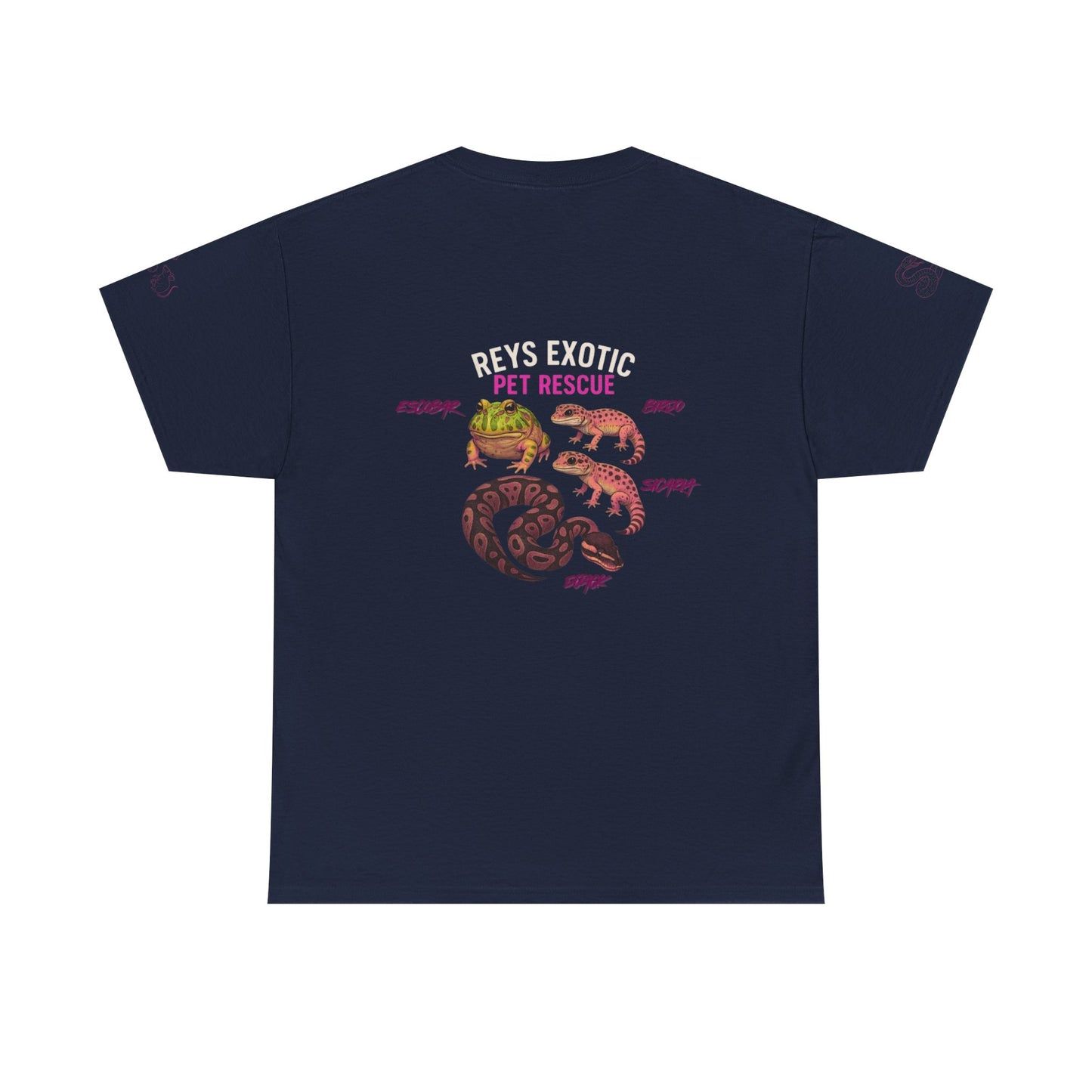 REPR Heavy Cotton Tee (Pink Logo)