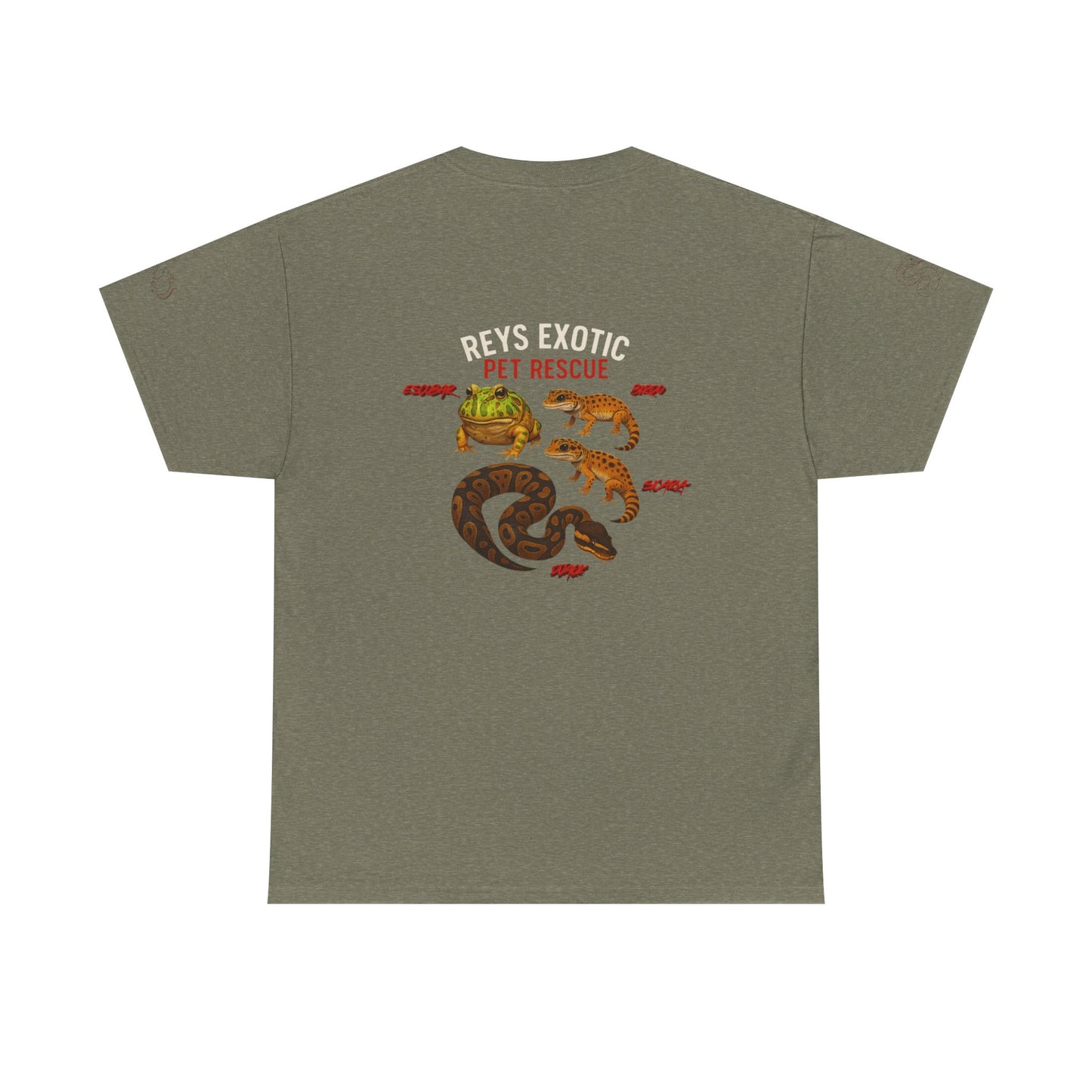 REPR Heavy Cotton Tee (Red Logo)