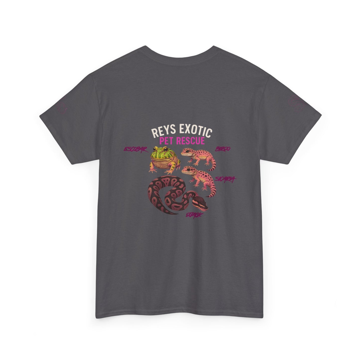 REPR Heavy Cotton Tee (Pink Logo)