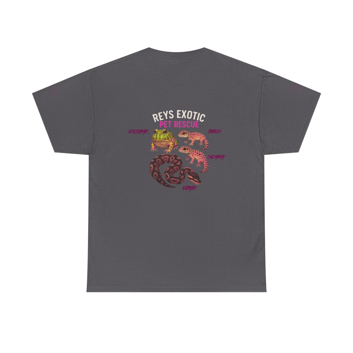REPR Heavy Cotton Tee (Pink Logo)