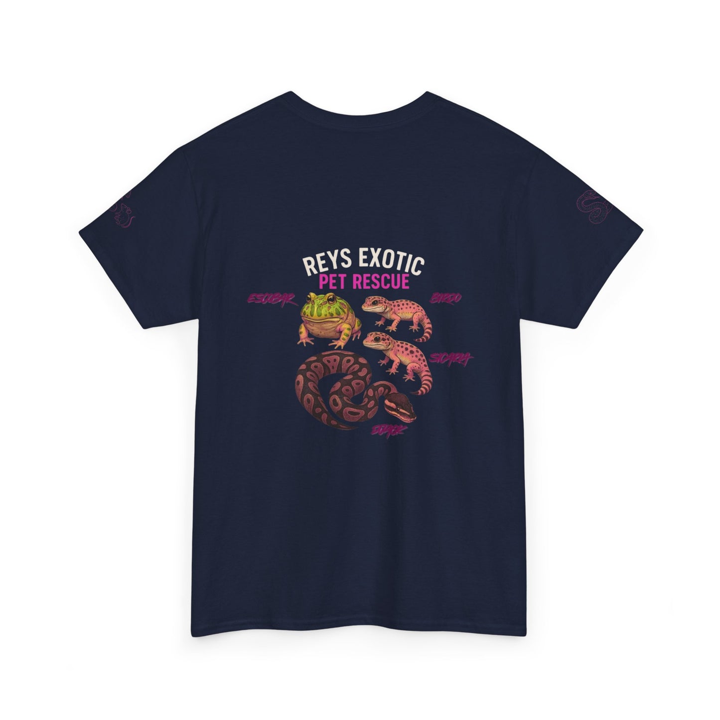 REPR Heavy Cotton Tee (Pink Logo)