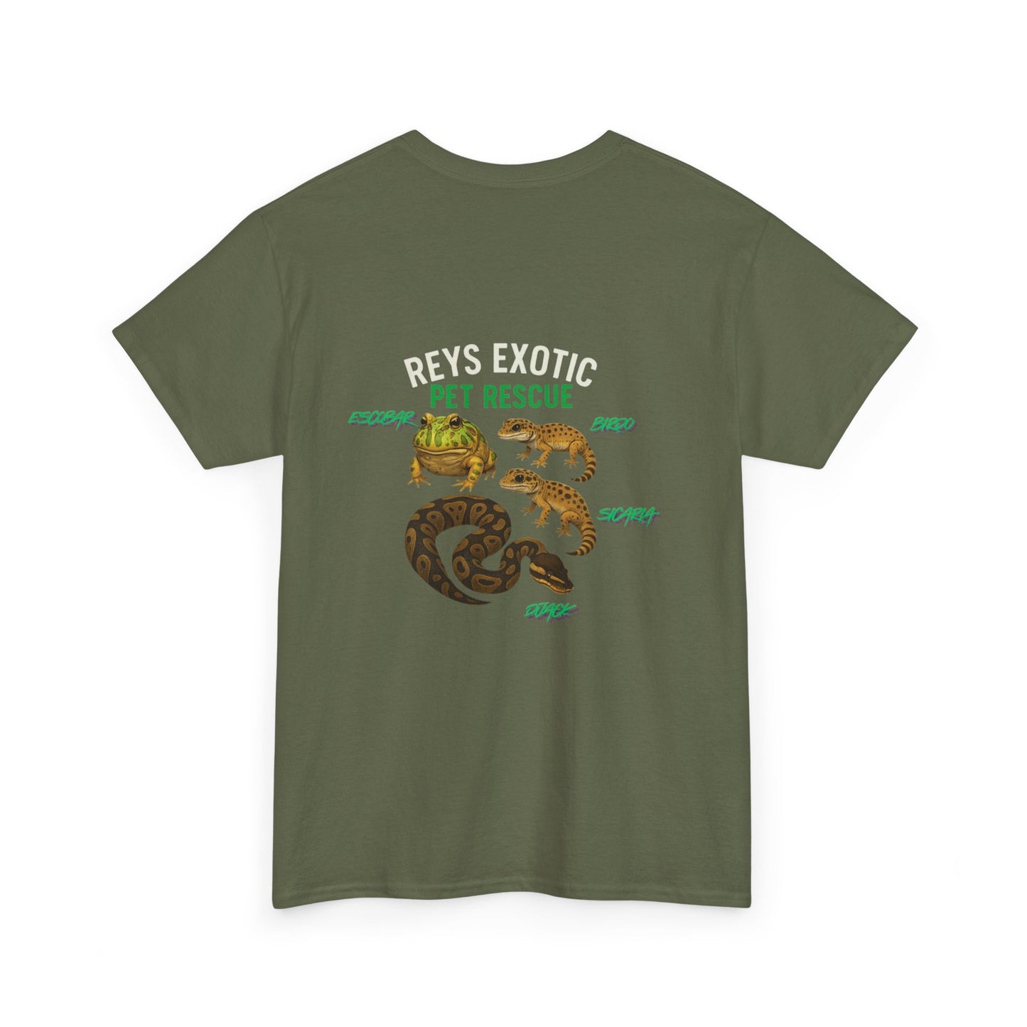 REPR Heavy Cotton Tee (Green Logo)