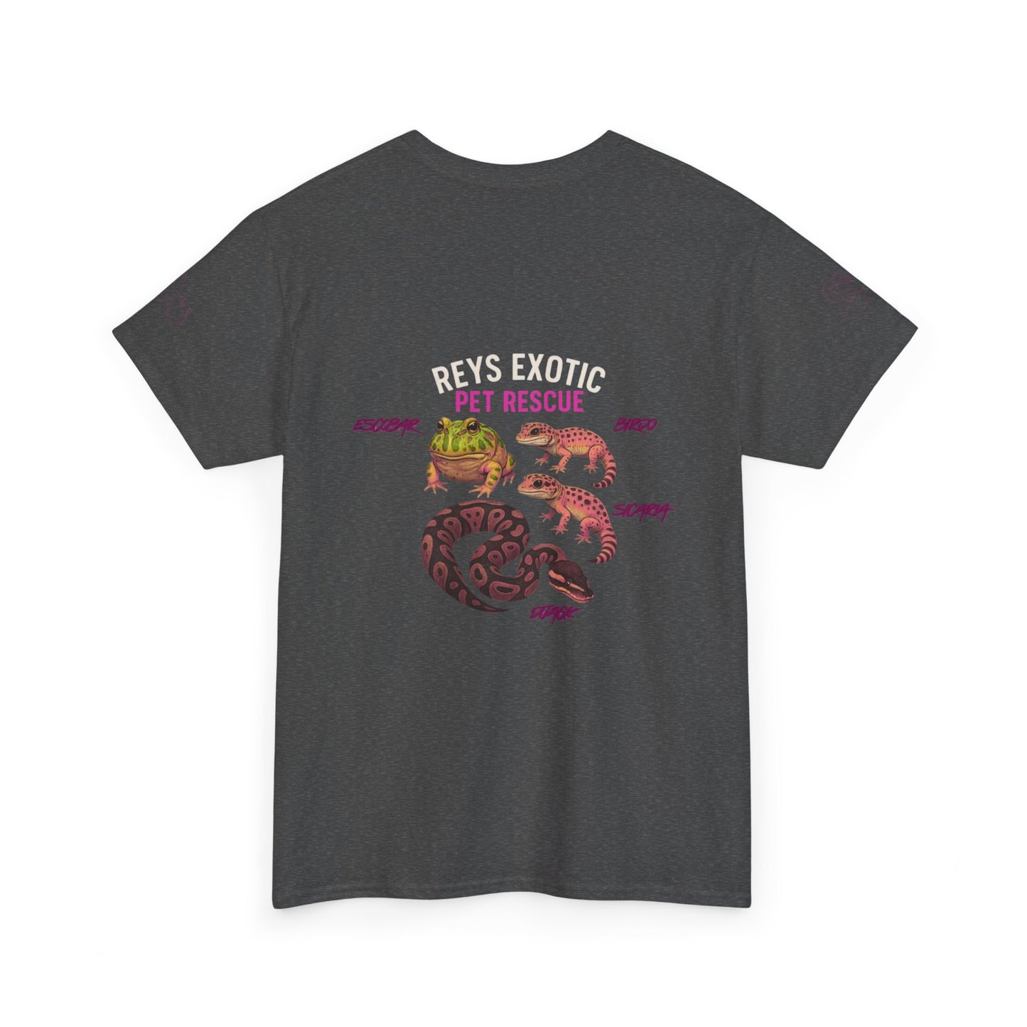 REPR Heavy Cotton Tee (Pink Logo)
